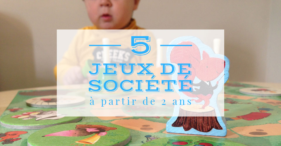 jeux de société à partir de 2 ans