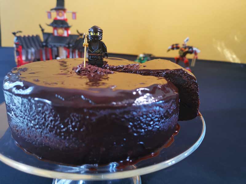 Ninjago : le gâteau au chocolat de Cole