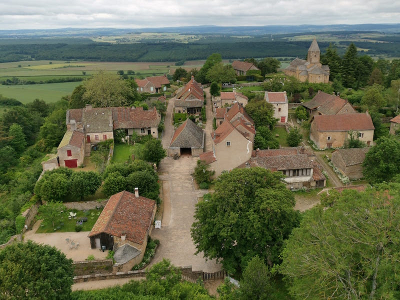 Brançion - un des plus beaux villages autour de Lyon