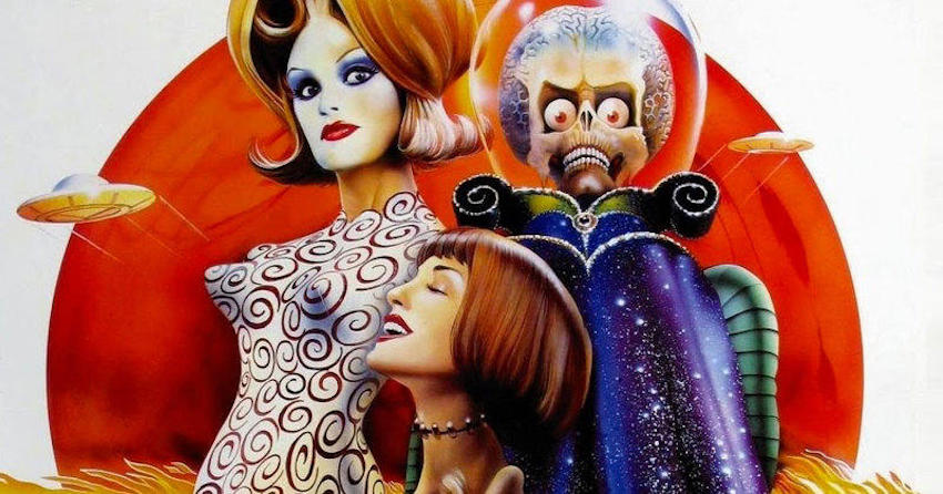 Mars Attacks! films de science-fiction à voir en famille